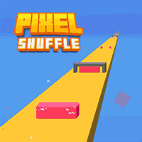 Pixel Shuffle Game Logo